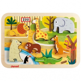 Puzzle encastrement Zoo