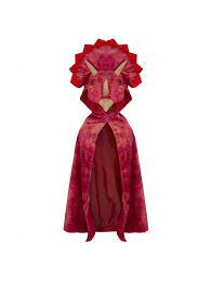 Cape Triceratops Rouge Taille 4-5