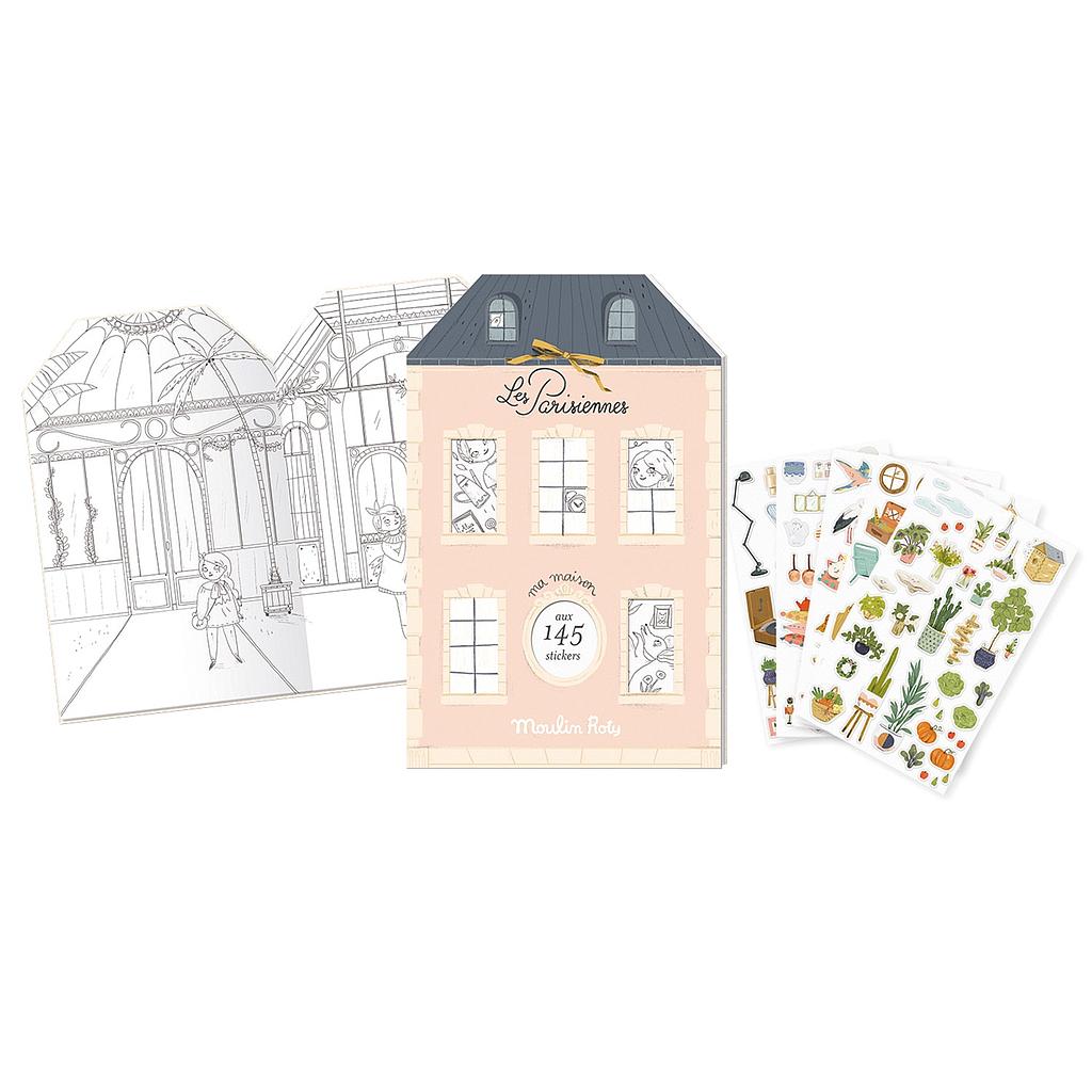 Cahier stickers : Les Parisiennes (20p) 