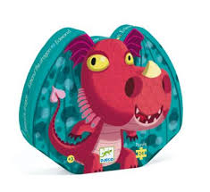 Puzzle Edmond le dragon 24 pcs Djeco