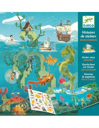 Histoires de stickers Les aventures en mer