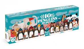 Puzzle Evolutif 1à pingouins Londji