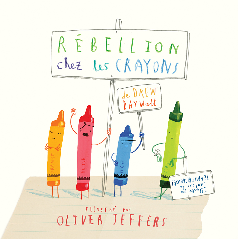 Rébellion chez les crayons Les Lutins