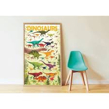 My Sticker Poster Les dinosaures