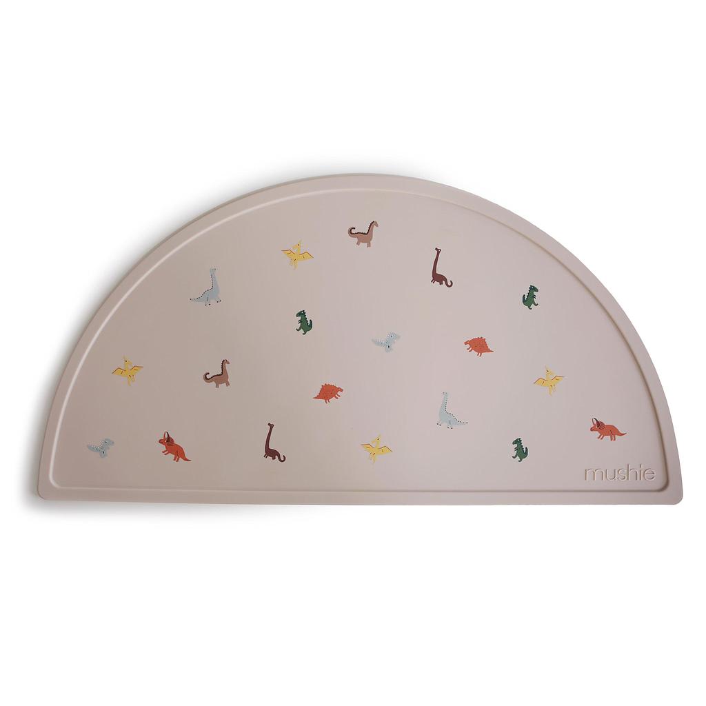 Silicone Mat Set de Table Dinosaure Mushie