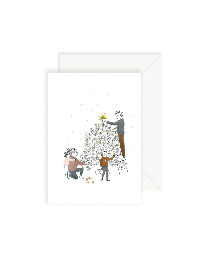 Carte Sapin Joyeux Noël My Lovely Thing