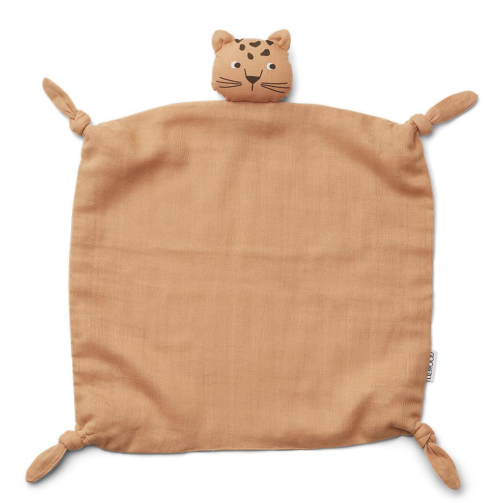 Agnete Cuddle Cloth Leopard Apricot Liewood