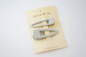 Matte Clips Set Of 2 Buff