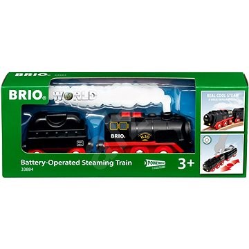Battery-Operated Steaming Train