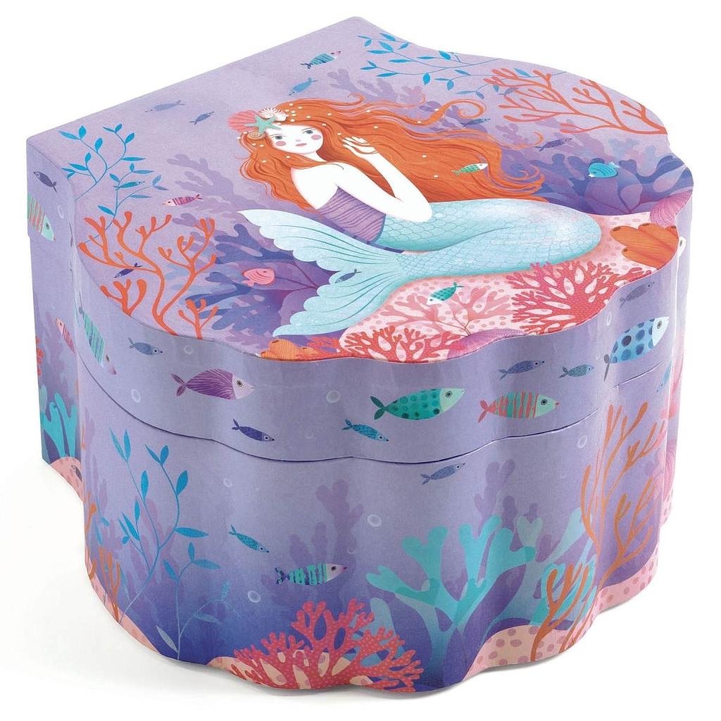 Boite à musique coffret Djeco - Sirène enchantée