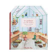 Cahier de coloriage Le Jardinier aux 120 Stickers