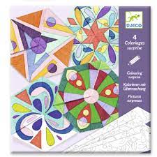 4 Coloriages Surprise Mandalas Rosaces