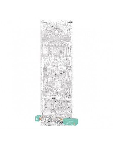 Coloriage Géant Au Musée Les Parisiennes