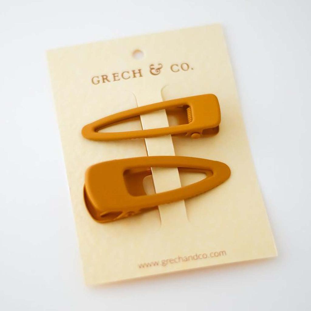 Matte Clips Set of 2 - Golden