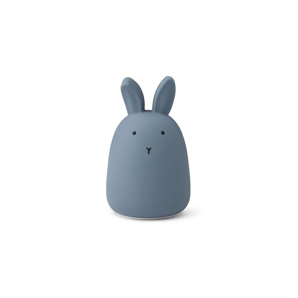 Winston Night Light Rabbit Stormy Blue Liewood