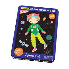 Magnetic Dress-Up Space Cat 
