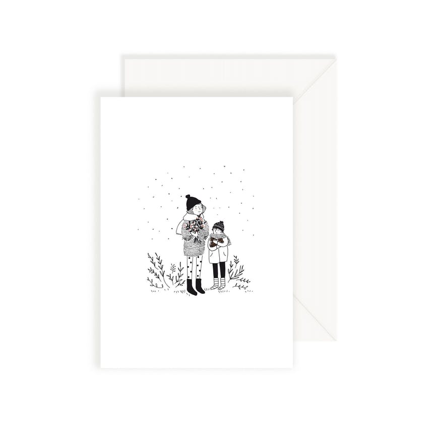 Affiche Dans la Forêt Maman & Garçon A4 - My Lovely Thing
