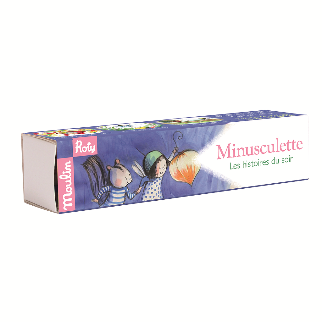 Lampe à histoires Minusculette L'école des Loisirs Moulin Roty
