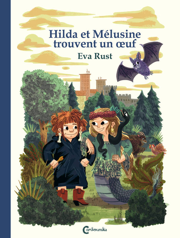 Hilda et Melusine trouvent un oeuf