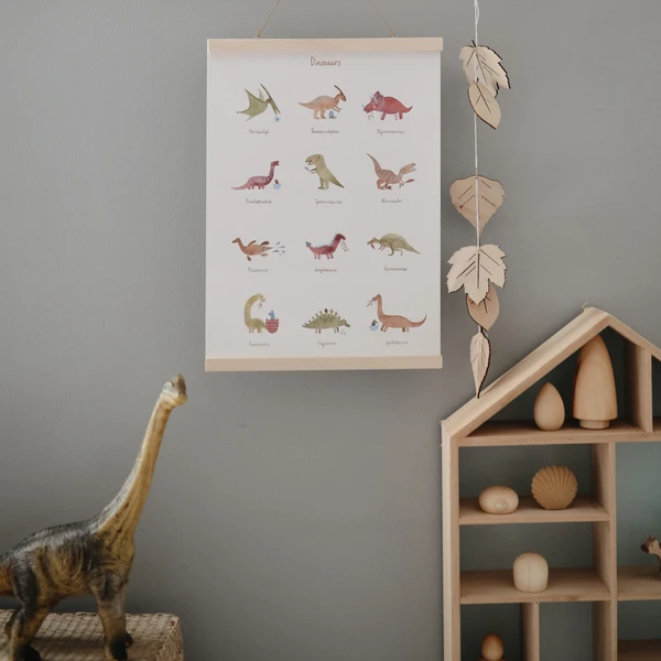 Poster Dinosaurs Medium A3 - Mushie