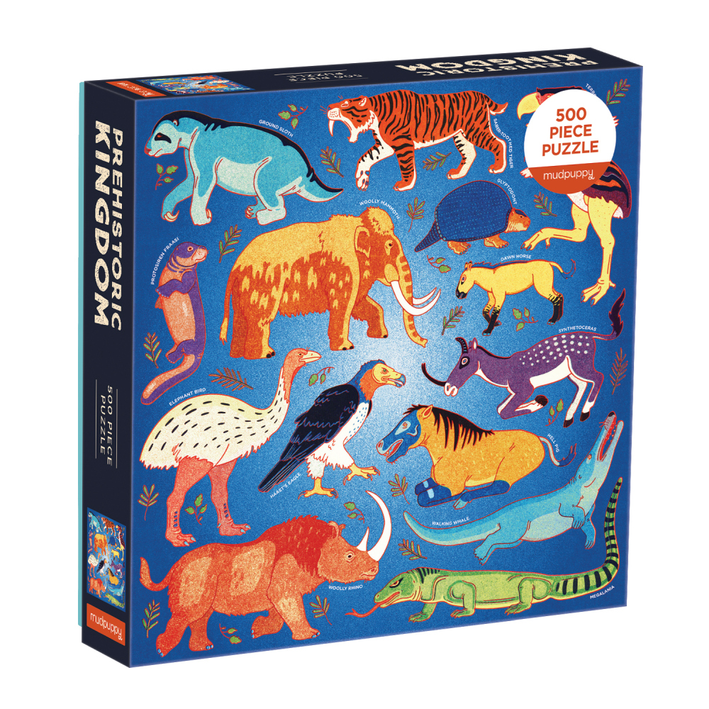 Puzzle Prehistoric Kingdom 500 pcs Mudpuppy