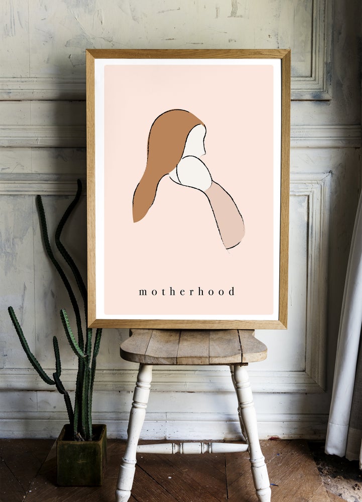 Affiche Motherhood A3 - Piplet Paper