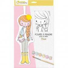 Poupée à peindre Chloé