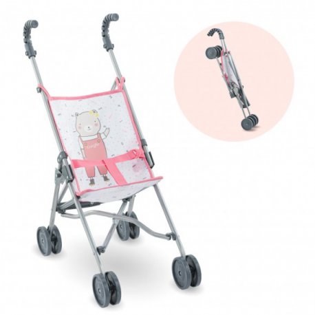 Poussette Canne Rose Corolle - Bébé 36/42