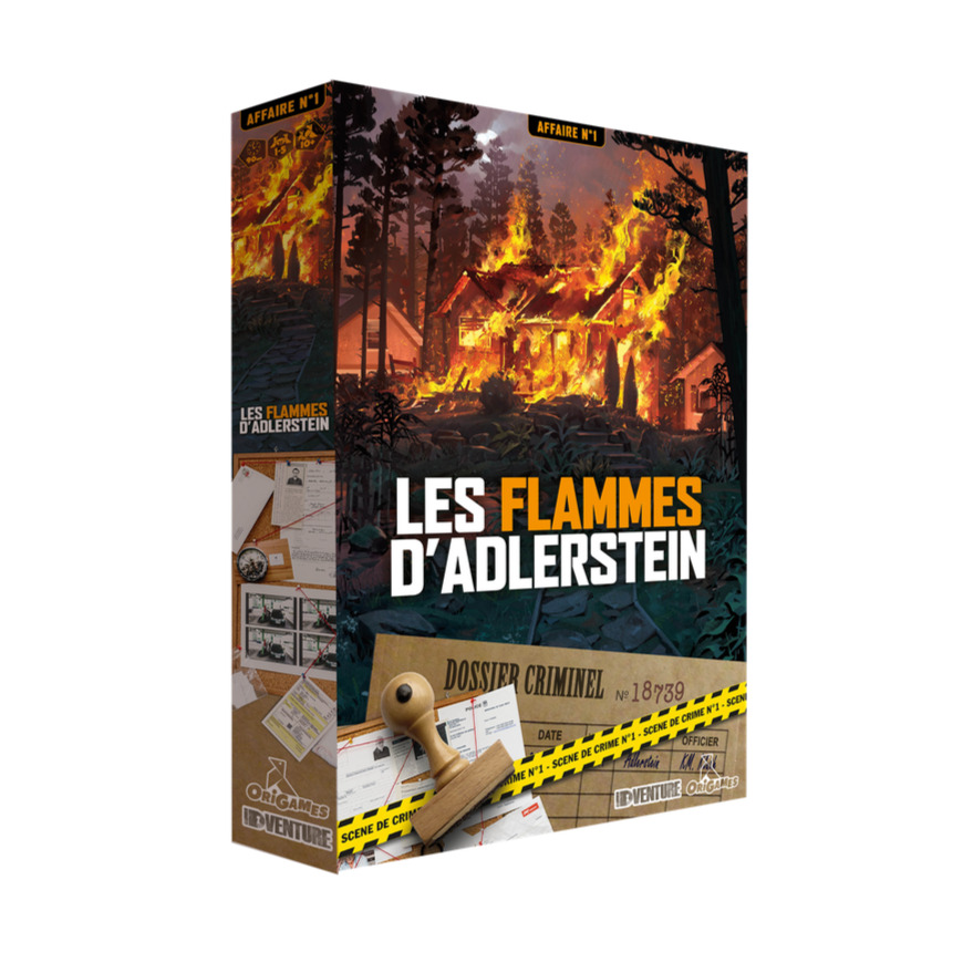 Les flammes d'Adlerstein Jeu d'enquête coopératif