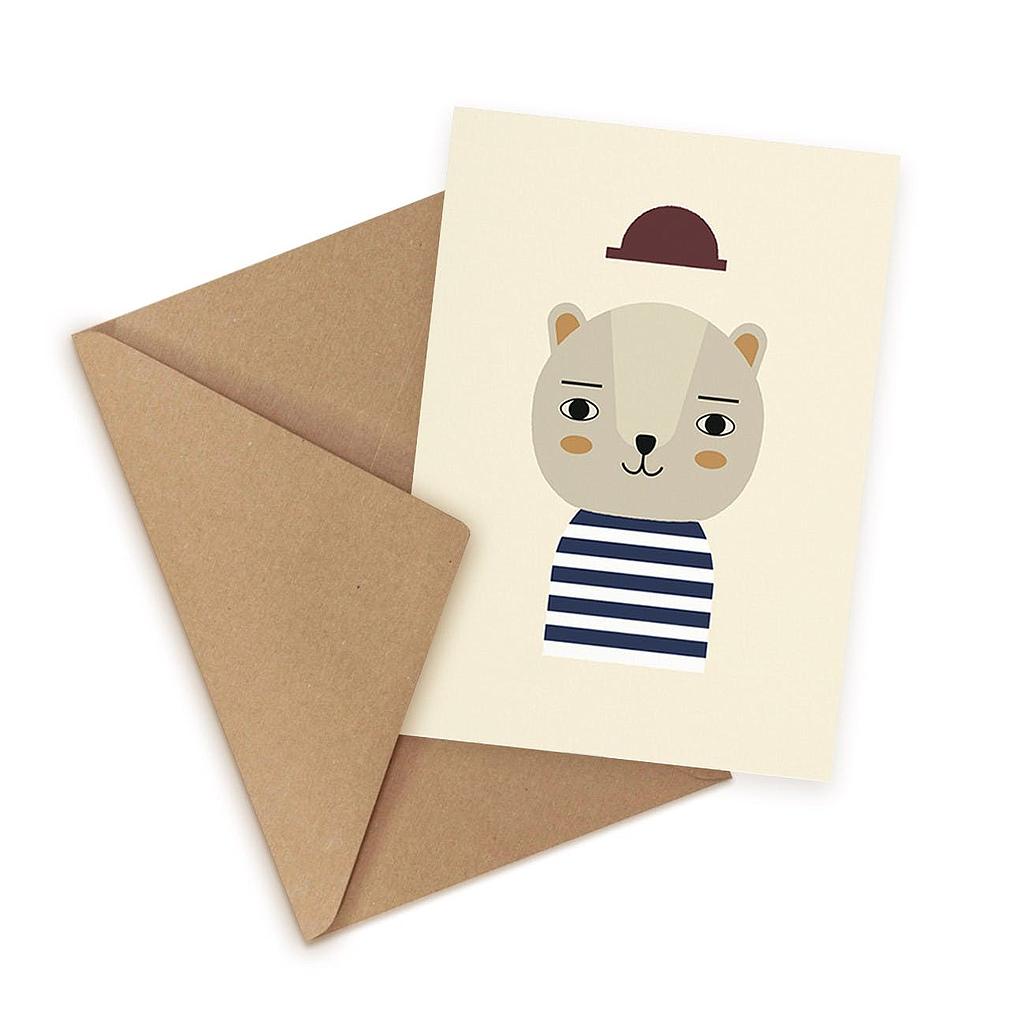 Happy Hat Greeting Card Little Otja