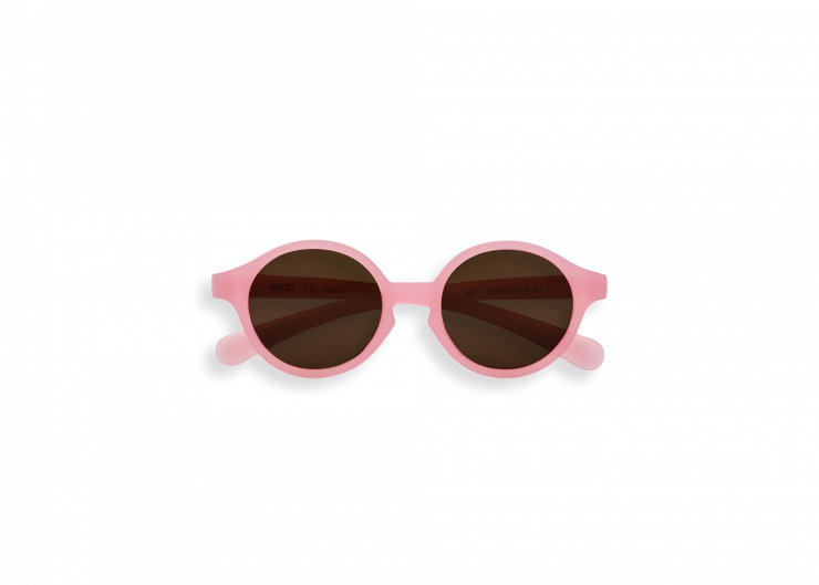Lunettes de soleil Izipizi Baby Hibiscus Rose (0-9 mois)