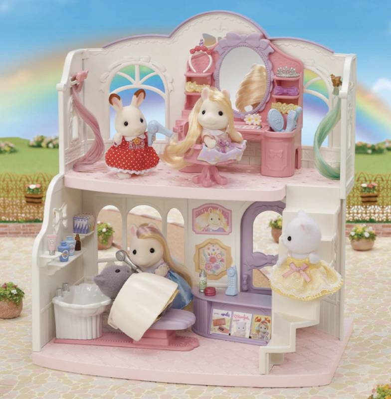 Le Salon de Coiffure des Poneys Sylvanian