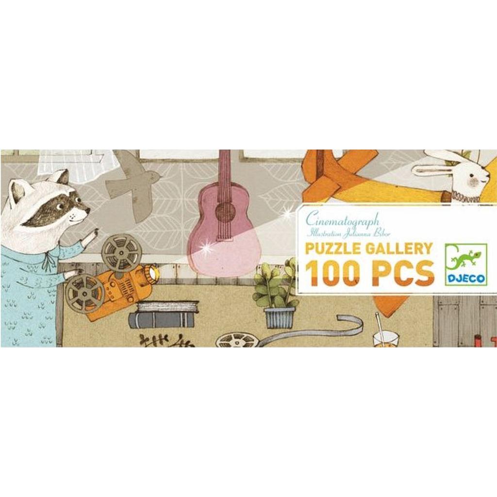 Puzzle et Poster Cinématograph 100 pcs Djeco