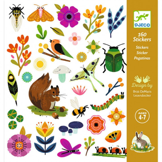 Stickers Jardin Djeco