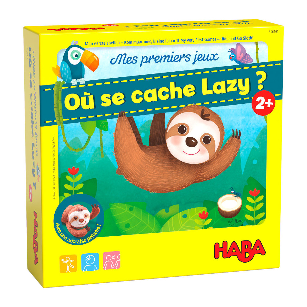 Où se cache Lazy ? Haba