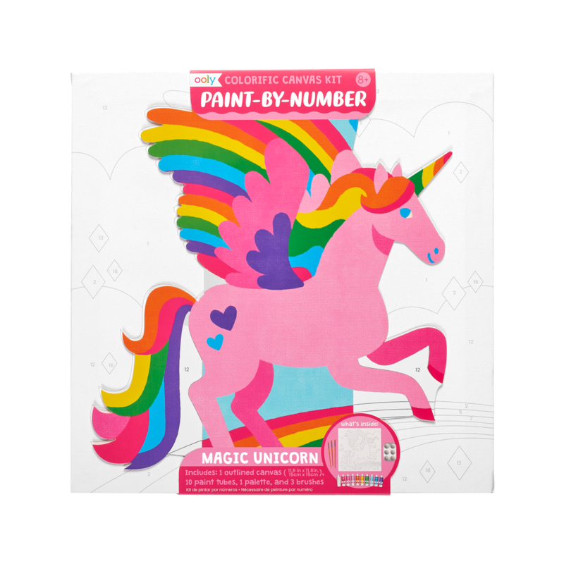Peinture au numéro Licorne magique Ooly