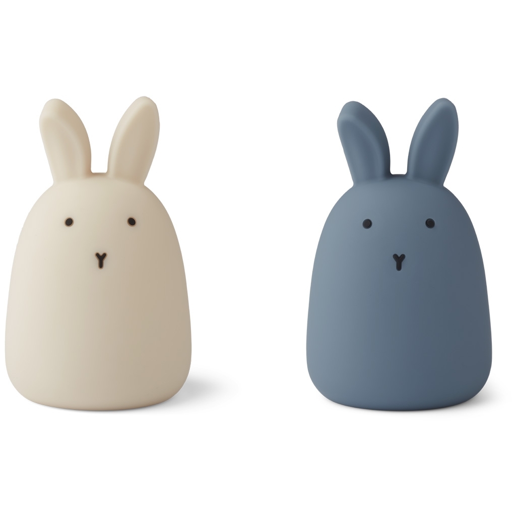 Callie Nightlight 2-pack Rabbit Sandy Stormy Blue Liewood 