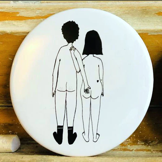 Magnet Naked Couple Helen B