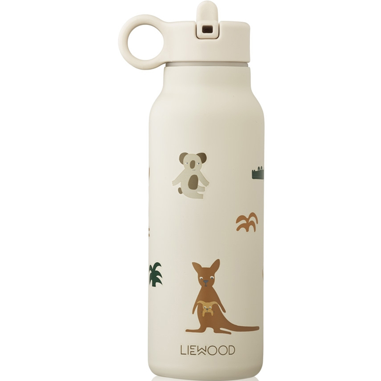 Gourde Falk Water Bottle Aussie Sea Shell Mix 350 ml Liewood