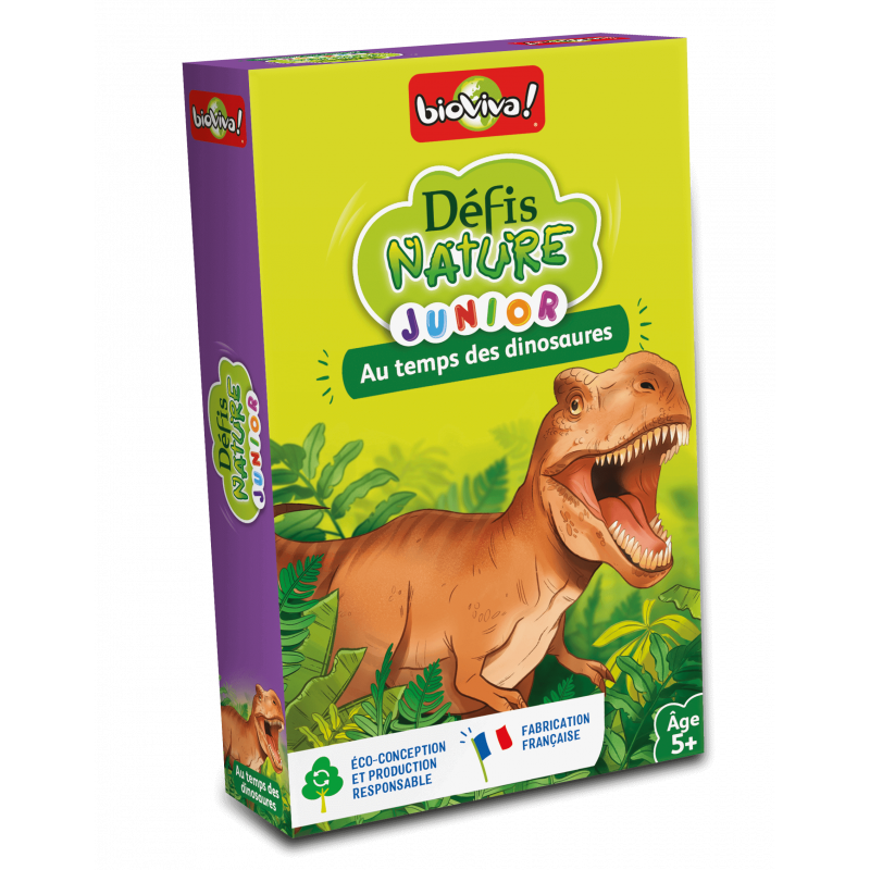 Défis nature Junior Au temps des dinosaures