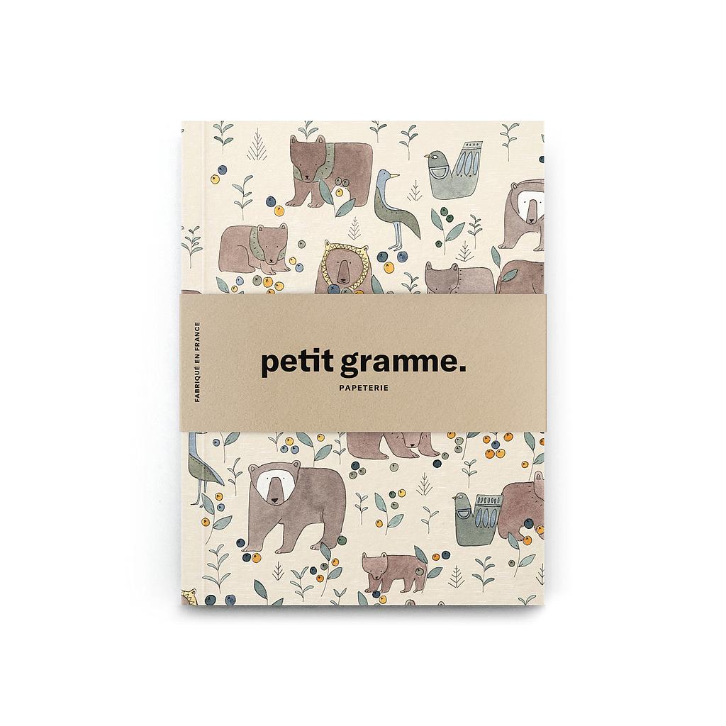Carnet de poche Ourses Petit Gramme