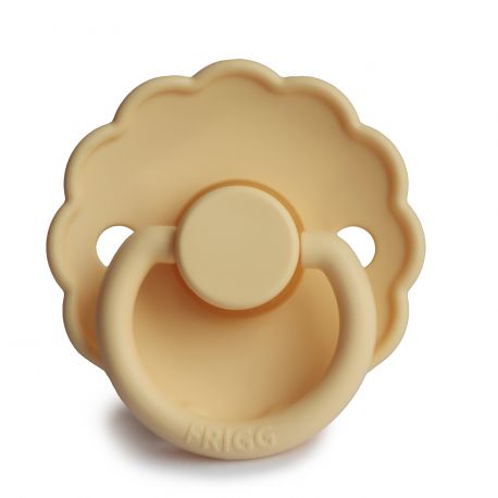 Tétine Silicone Daisy Frigg Pale Daffodil Taille 1 (0-6 mois)