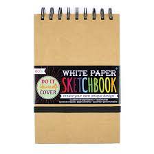 Small DIY Sketchbook White
