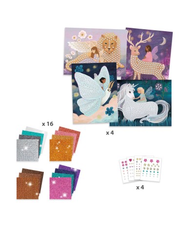 Coffret Mosaïques Le Monde Enchanté Djeco