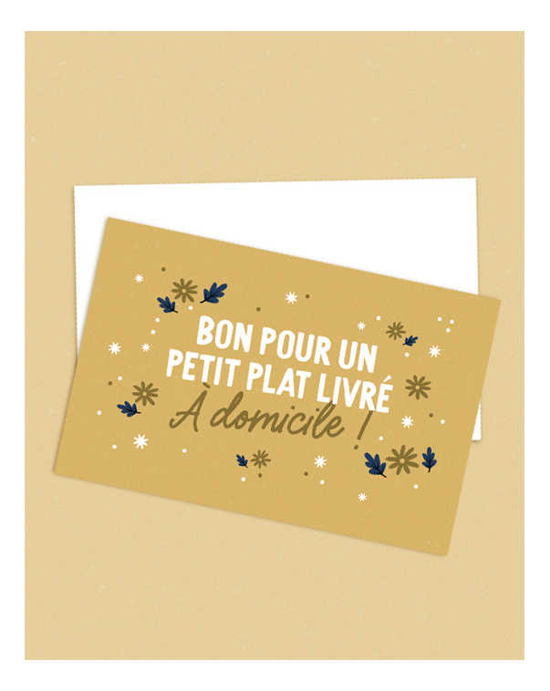 Bon pour un petit plat livré à domicile Les Petites Dates