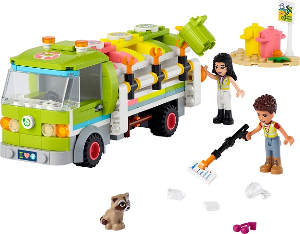 Le camion de recyclage Lego Friends