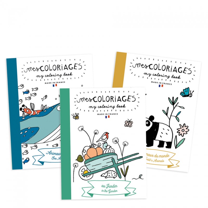 Mes Coloriages Animaux marins