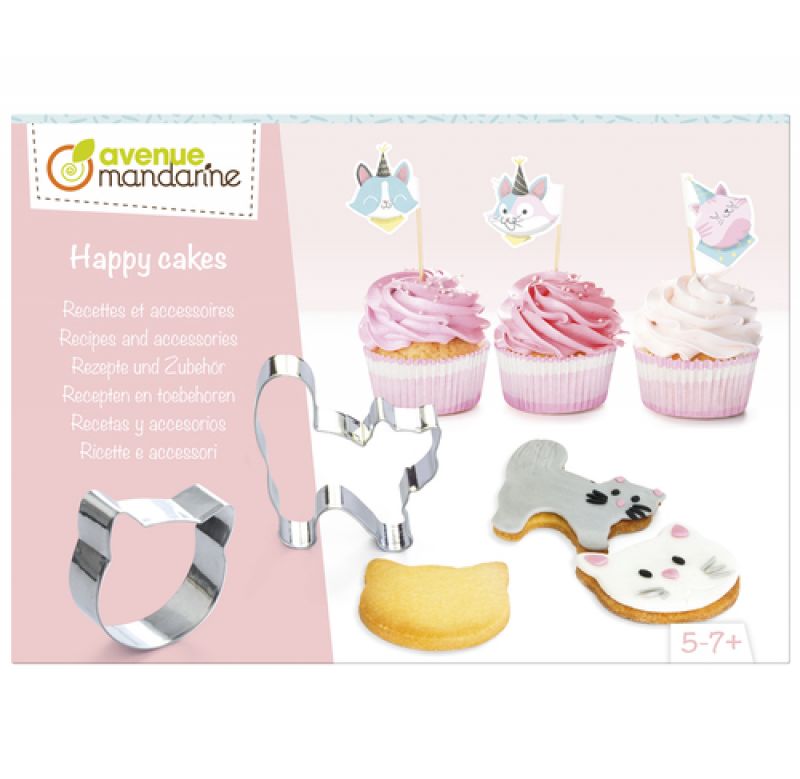 Boite créative Sablés et cupcakes Chats