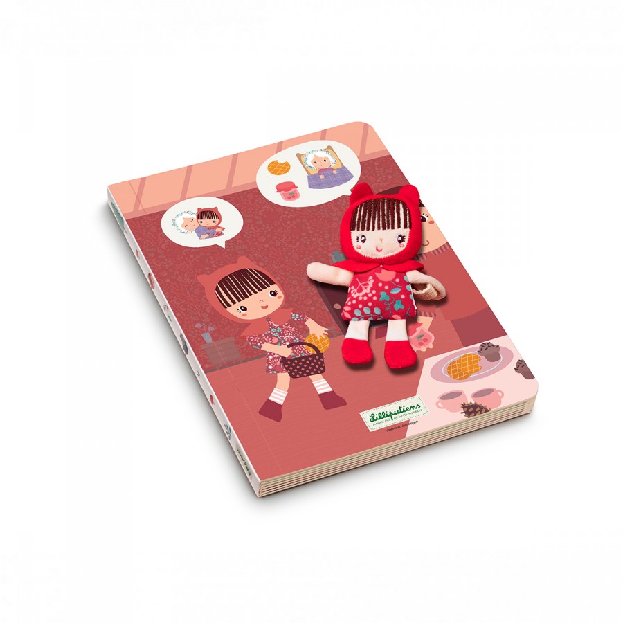 Livre Parcours en carton Chaperon rouge Lilliputiens