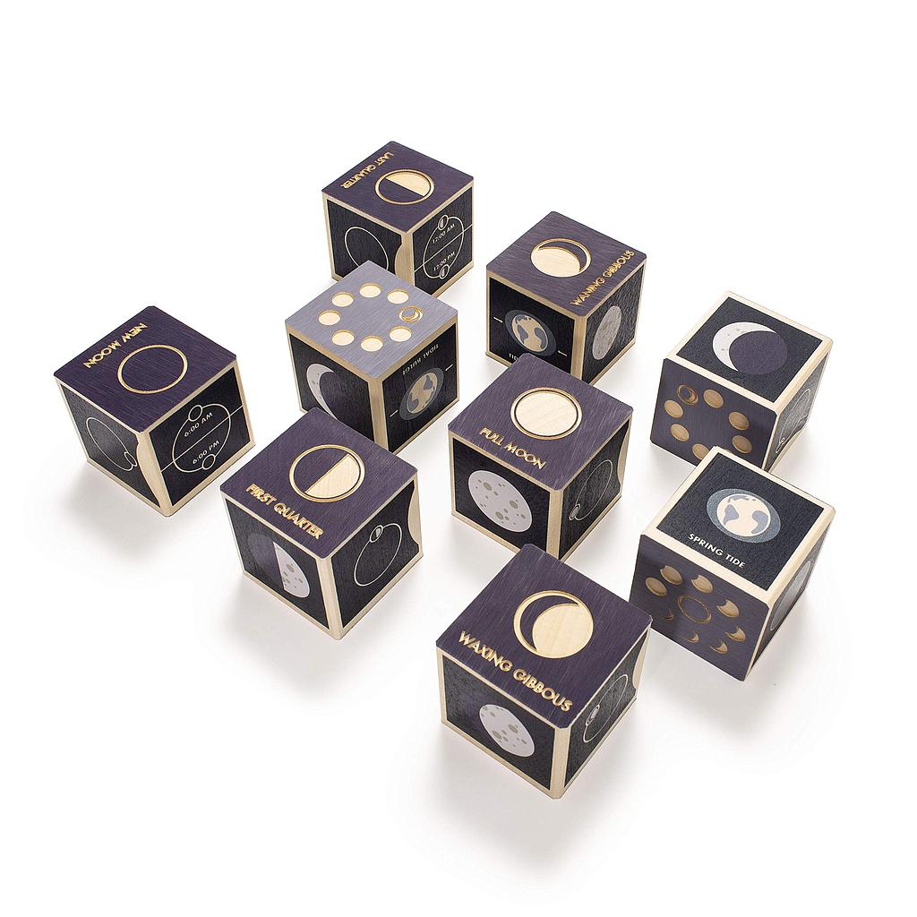 Blocs de phase de lune Uncle Goose 